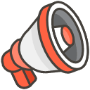 Loudspeaker Element from Kawaii Emoji Set