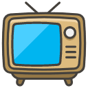 Television A Element from Kawaii Emoji Set