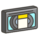 Videocassette Emoji from Kawaii Emoji Set