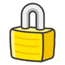 Locked Emoji from Kawaii Emoji Set