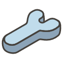 Wrench Emoji from Kawaii Emoji Set