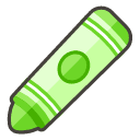Crayon Emoji from Kawaii Emoji Set