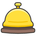 Bellhop Bell Emoji from Kawaii Emoji Set