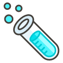 Test Tube Element from Kawaii Emoji Set