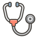 Stethoscope Emoji from Kawaii Emoji Set