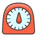 Timer Clock Emoji from Kawaii Emoji Set