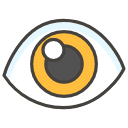 Eye Emoji from Kawaii Emoji Set