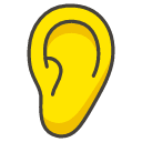 Ear Emoji from Kawaii Emoji Set