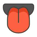 Tongue Emoji from Kawaii Emoji Set