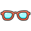 Glasses Emoji from Kawaii Emoji Set