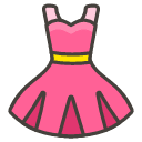 Dress Emoji from Kawaii Emoji Set