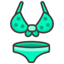 Bikini Emoji from Kawaii Emoji Set