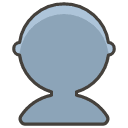 Bust In Silhouette Emoji from Kawaii Emoji Set