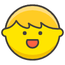 Boy Emoji from Kawaii Emoji Set