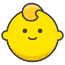 Baby Emoji from Kawaii Emoji Set