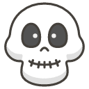 Skull Emoji from Kawaii Emoji Set