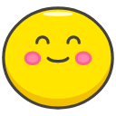 Smiling Face With Smiling Eyes Emoji from Kawaii Emoji Set