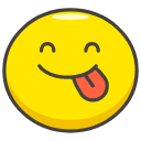 Face Savoring Food Emoji from Kawaii Emoji Set