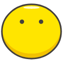 Face Without Mouth Emoji from Kawaii Emoji Set