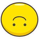 Upside Down Face Emoji from Kawaii Emoji Set
