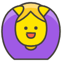 Woman Gestureing Ok Emoji from Kawaii Emoji Set