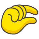 Pinching Hand Emoji from Kawaii Emoji Set