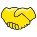 Handshake Emoji from Kawaii Emoji Set