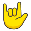 Love You Gesture Emoji from Kawaii Emoji Set