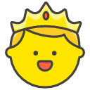 Prince Emoji from Kawaii Emoji Set
