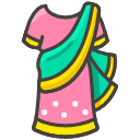 Sari Emoji from Kawaii Emoji Set