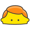 Red Hair Emoji from Kawaii Emoji Set