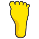 Foot Emoji from Kawaii Emoji Set