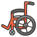Manual Wheelchair Emoji from Kawaii Emoji Set