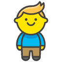Person Standing Emoji from Kawaii Emoji Set