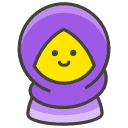 Woman With Headscarf Emoji from Kawaii Emoji Set