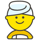 Woman In Steamy Room Emoji from Kawaii Emoji Set