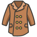 Coat Emoji from Kawaii Emoji Set