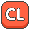 Cl Button Emoji from Kawaii Emoji Set