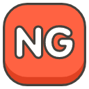 Ng Button Emoji from Kawaii Emoji Set
