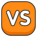 Vs Button Element from Kawaii Emoji Set