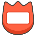 Name Badge A Element from Kawaii Emoji Set