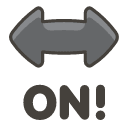 On Arrow Emoji from Kawaii Emoji Set
