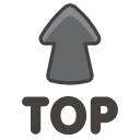 Top Arrow A Element from Kawaii Emoji Set