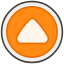 Upwards Button B Emoji from Kawaii Emoji Set