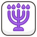 Menorah B Emoji from Kawaii Emoji Set