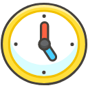 Five O Clock Element from Kawaii Emoji Set