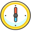 Six O Clock Emoji from Kawaii Emoji Set