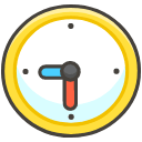 Nine Thirty Emoji from Kawaii Emoji Set