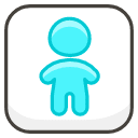 Men Room Emoji from Kawaii Emoji Set