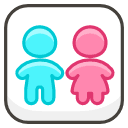 Restroom Element from Kawaii Emoji Set